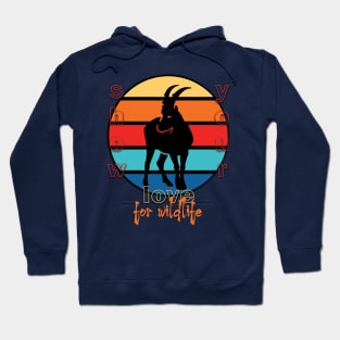 Show your love for wildlife Hoodie